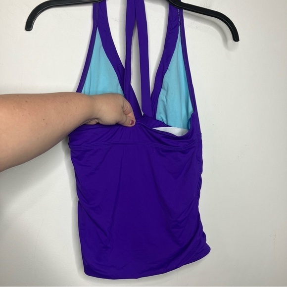 Athleta tankini top purple size medium - Picture 6 of 7